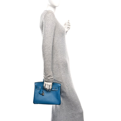 Hermes Epsom Birkin 25 Bleu Izmir 2 of 10