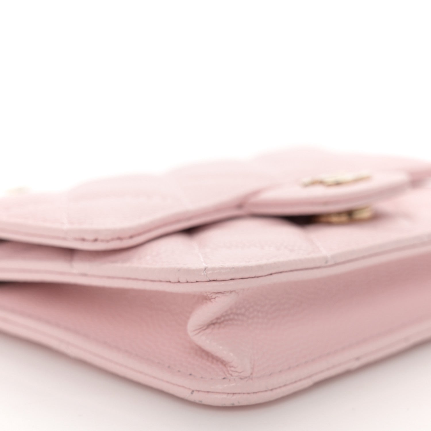 Chanel Caviar Quilted Mini Chain Bag Pink 10 of 12