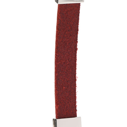 Christian Dior Calfskin Dior Heart Double Bracelet Red 4 of 4