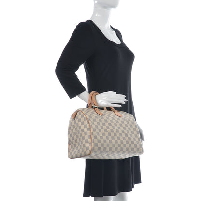 Louis Vuitton Damier Azur Speedy 30 2 of 14