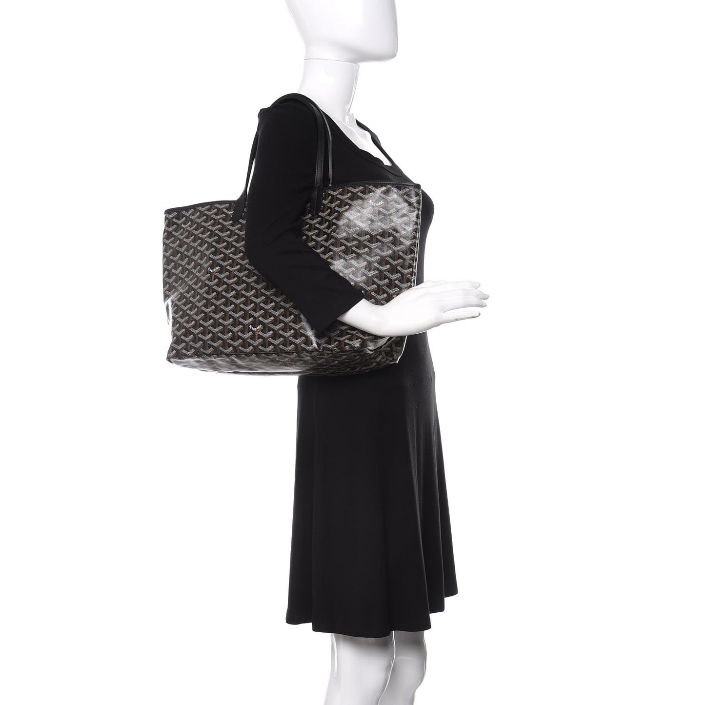 Goyardine Saint Louis PM Black