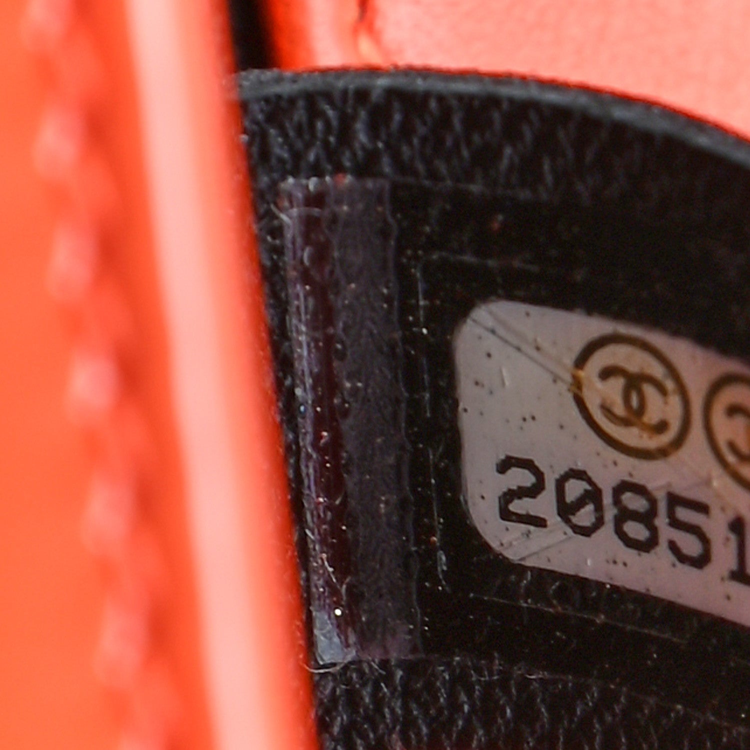 Chanel Patent Quilted Large Coco Shine Flap Orange 7 of 11