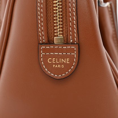 Celine Smooth Calfskin Triomphe Small Boston Bag Tan 8 of 12