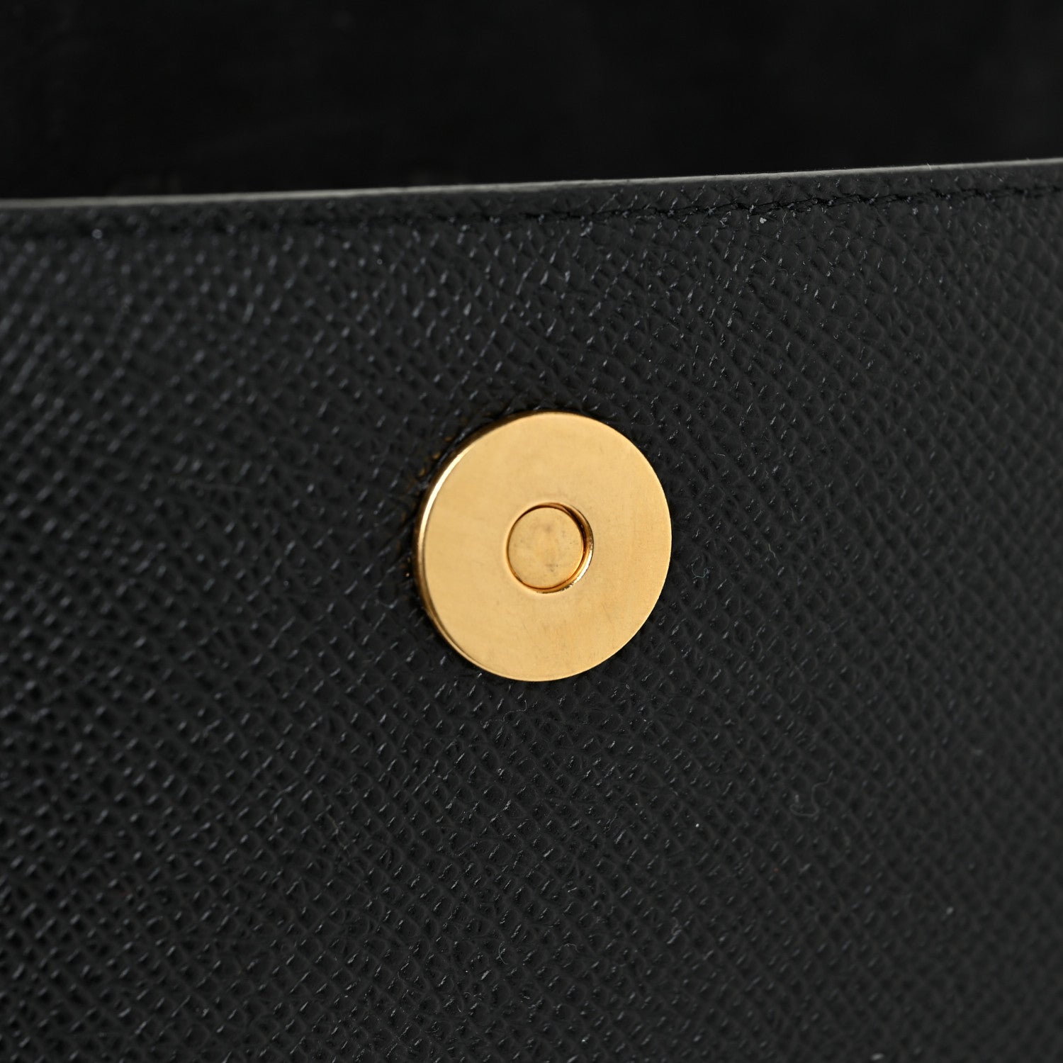 Christian Dior Grained Calfskin Saddle Belt Bag Black 10 of 14