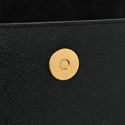 Christian Dior Grained Calfskin Saddle Belt Bag Black 10 of 14