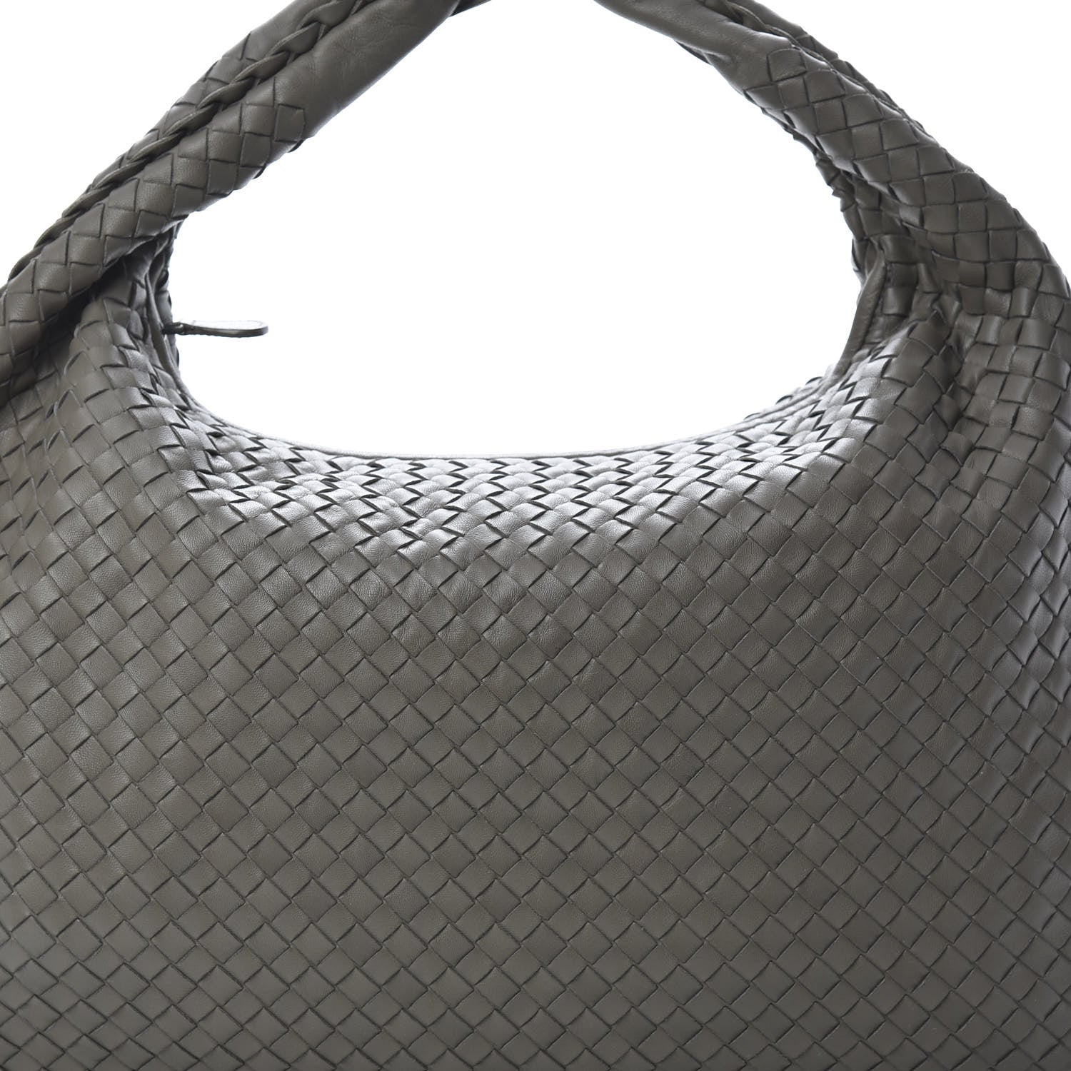 Bottega Veneta Nappa Intrecciato Large Veneta Hobo Steel 8 of 10
