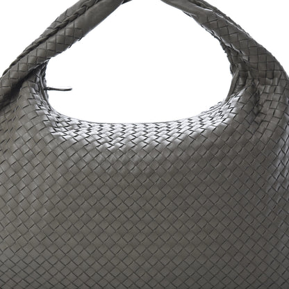Bottega Veneta Nappa Intrecciato Large Veneta Hobo Steel 8 of 10