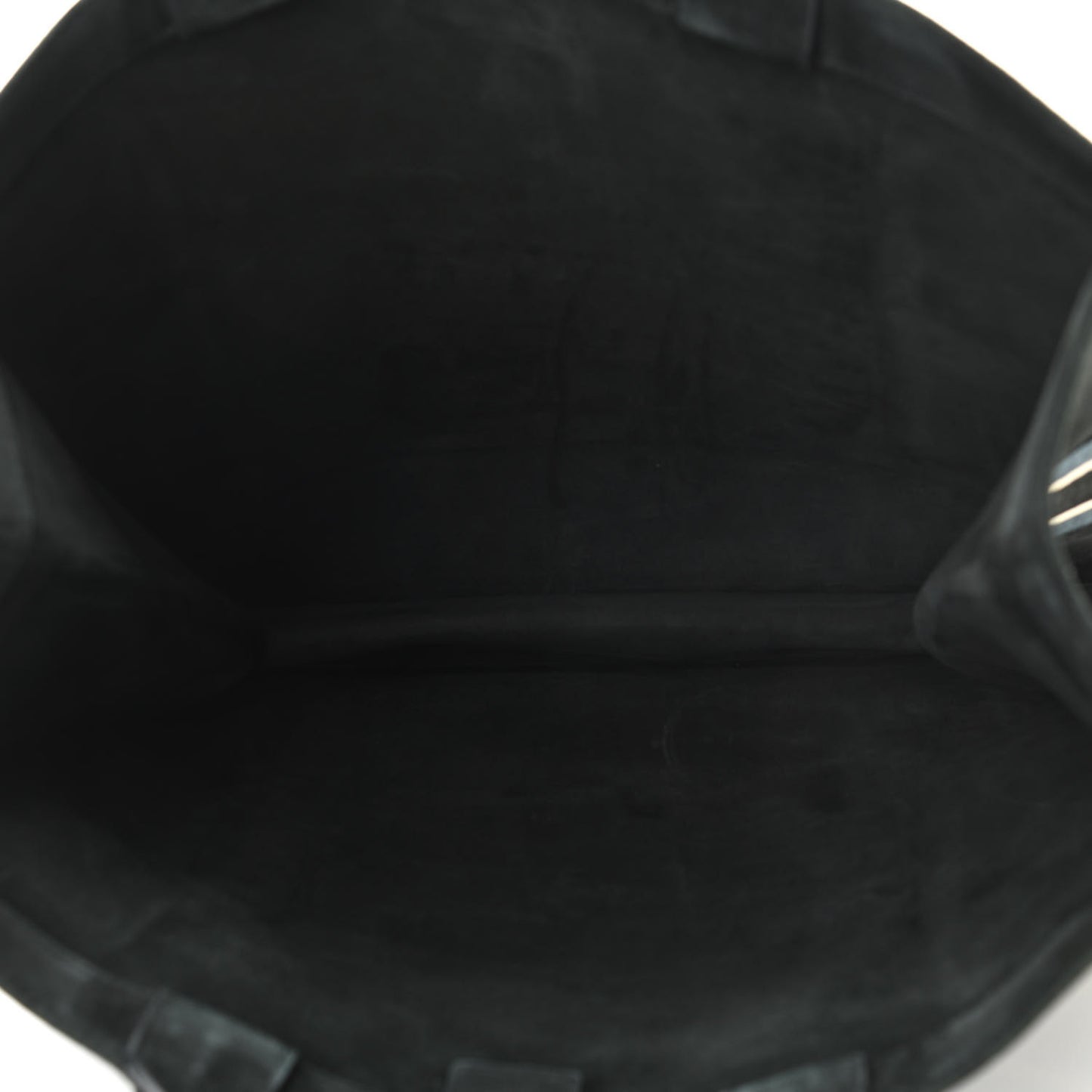 Suede Large Sea Book Tote Black