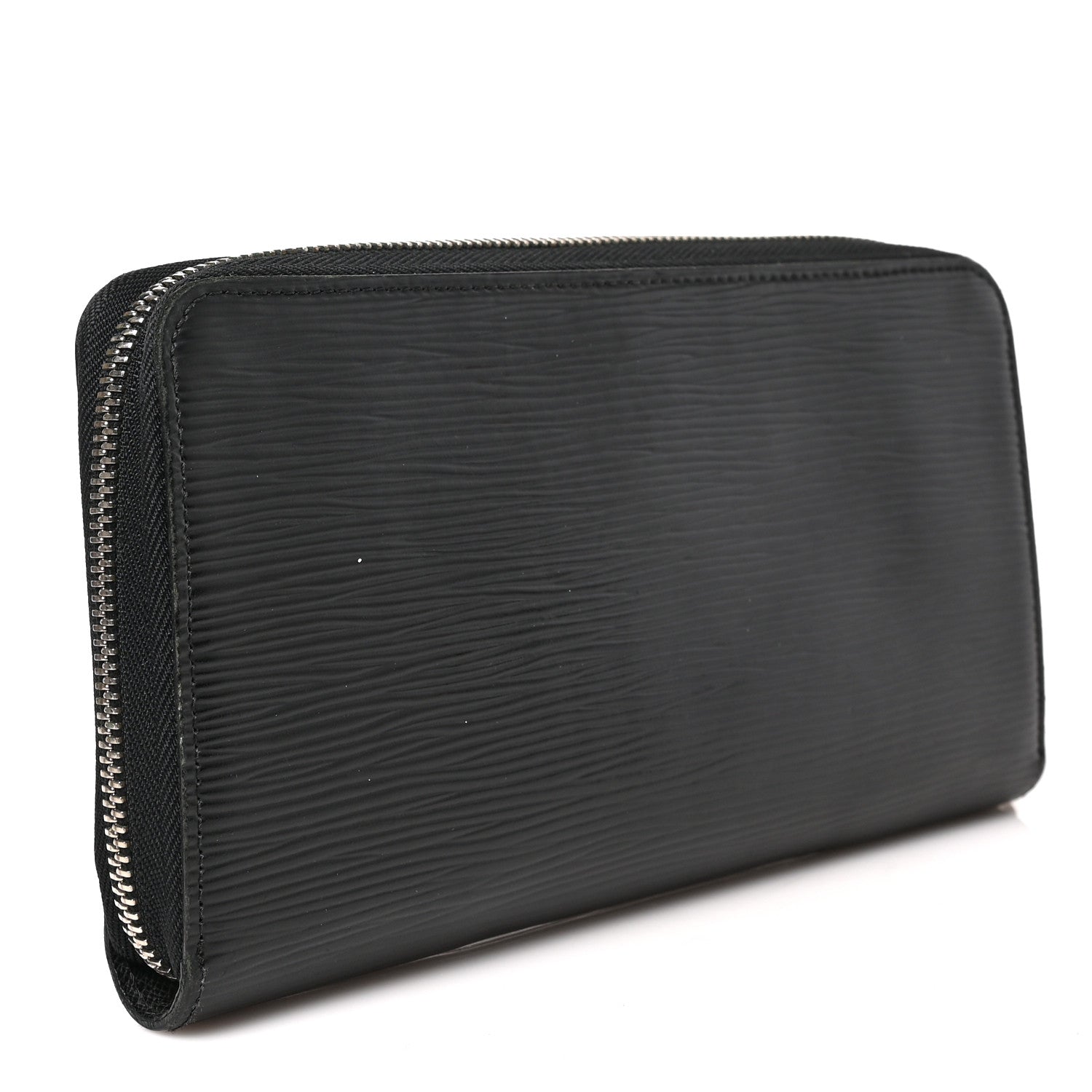 Louis Vuitton Epi Zippy Organizer Wallet Black 3 of 7