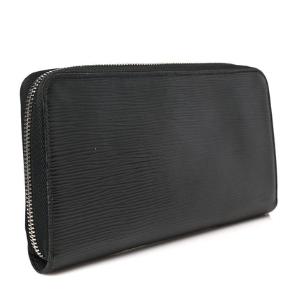 Louis Vuitton Epi Zippy Organizer Wallet Black 3 of 7