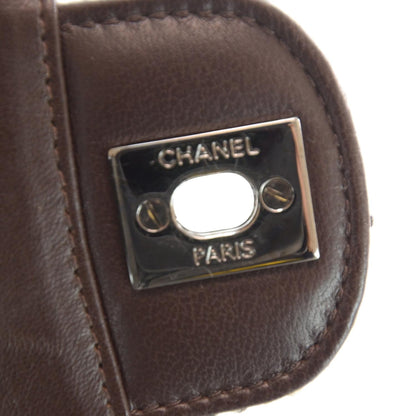 Chanel Tweed Medium Double Flap Brown 9 of 11