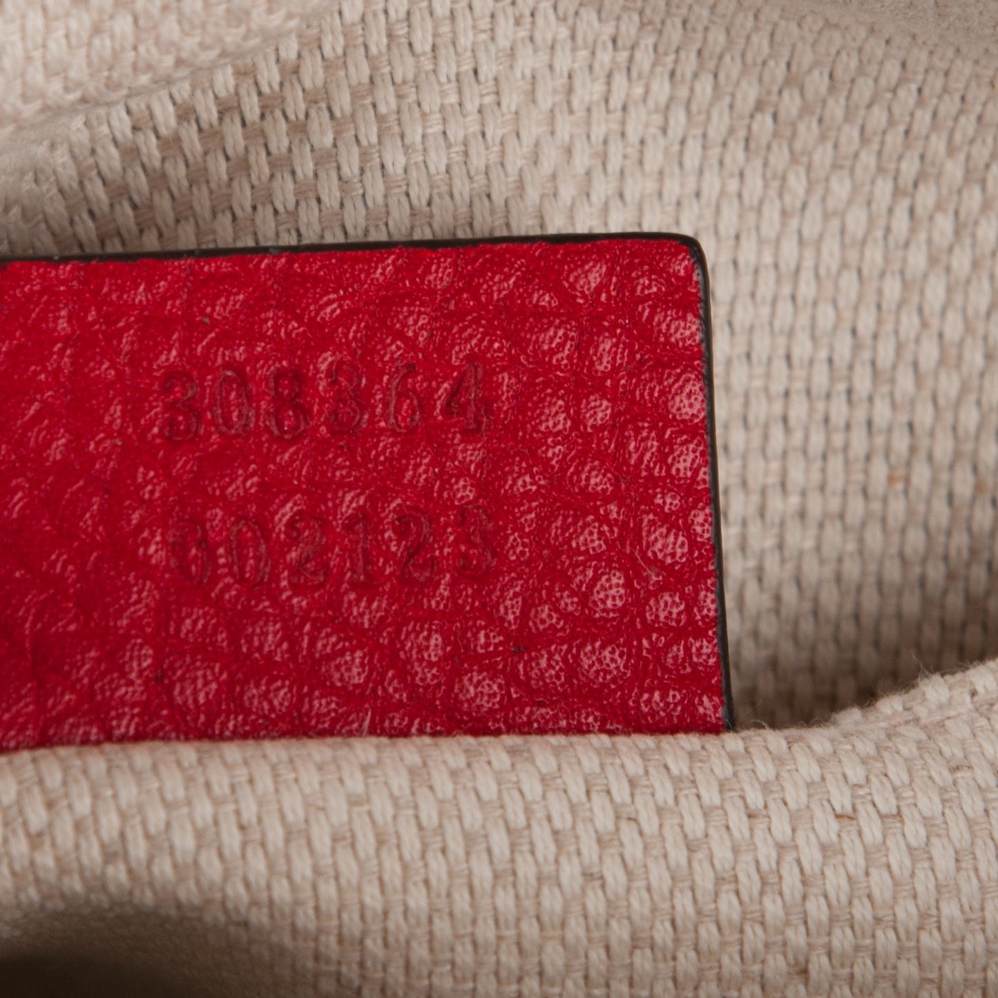Pebbled Calfskin Small Soho Disco Bag Tabasco Red