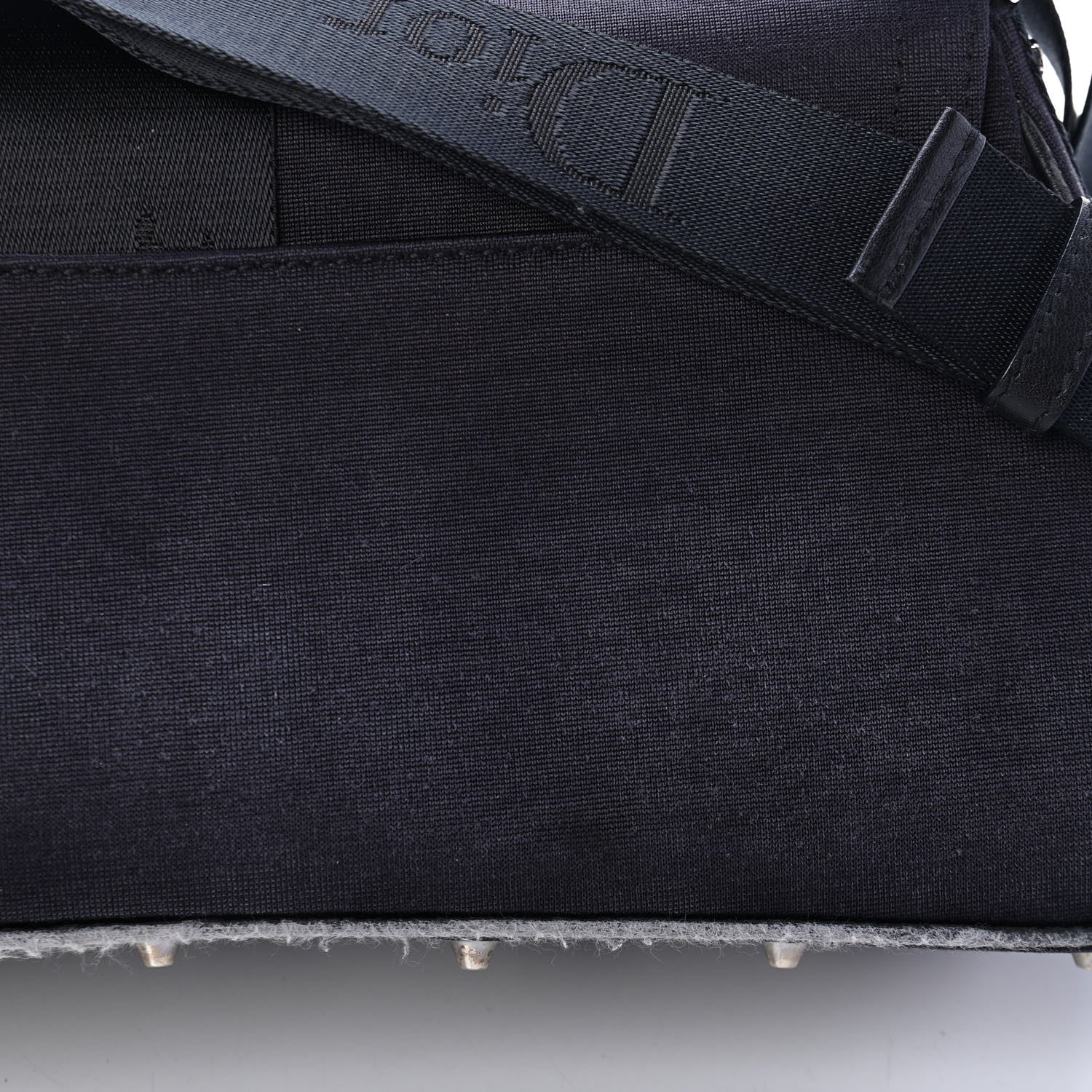 Christian Dior Silk Jersey Crystal Hardcore Clutch Black 10 of 12