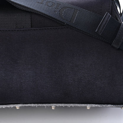 Christian Dior Silk Jersey Crystal Hardcore Clutch Black 10 of 12