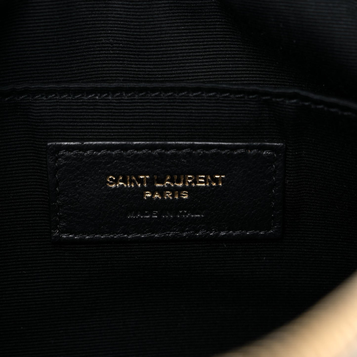 Calfskin Matelasse Monogram Lou Camera Bag Crema Soft