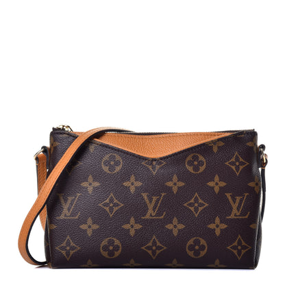 Louis Vuitton Monogram Pallas Crossbody Safran 1 of 10