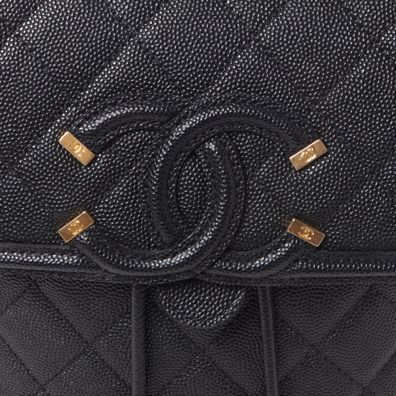 Chanel Caviar Quilted Small Filigree Backpack Black 7 of 9