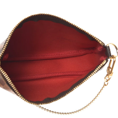 Louis Vuitton Damier Ebene Mini Pochette Accessories 5 of 7