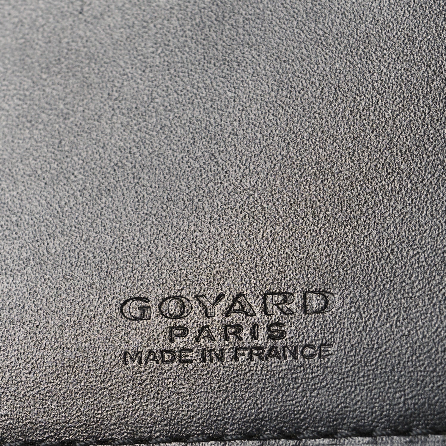 Goyard Goyardine Bi-Fold Victoire PM Wallet Black 6 of 7