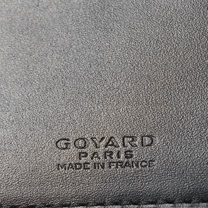 Goyard Goyardine Bi-Fold Victoire PM Wallet Black 6 of 7