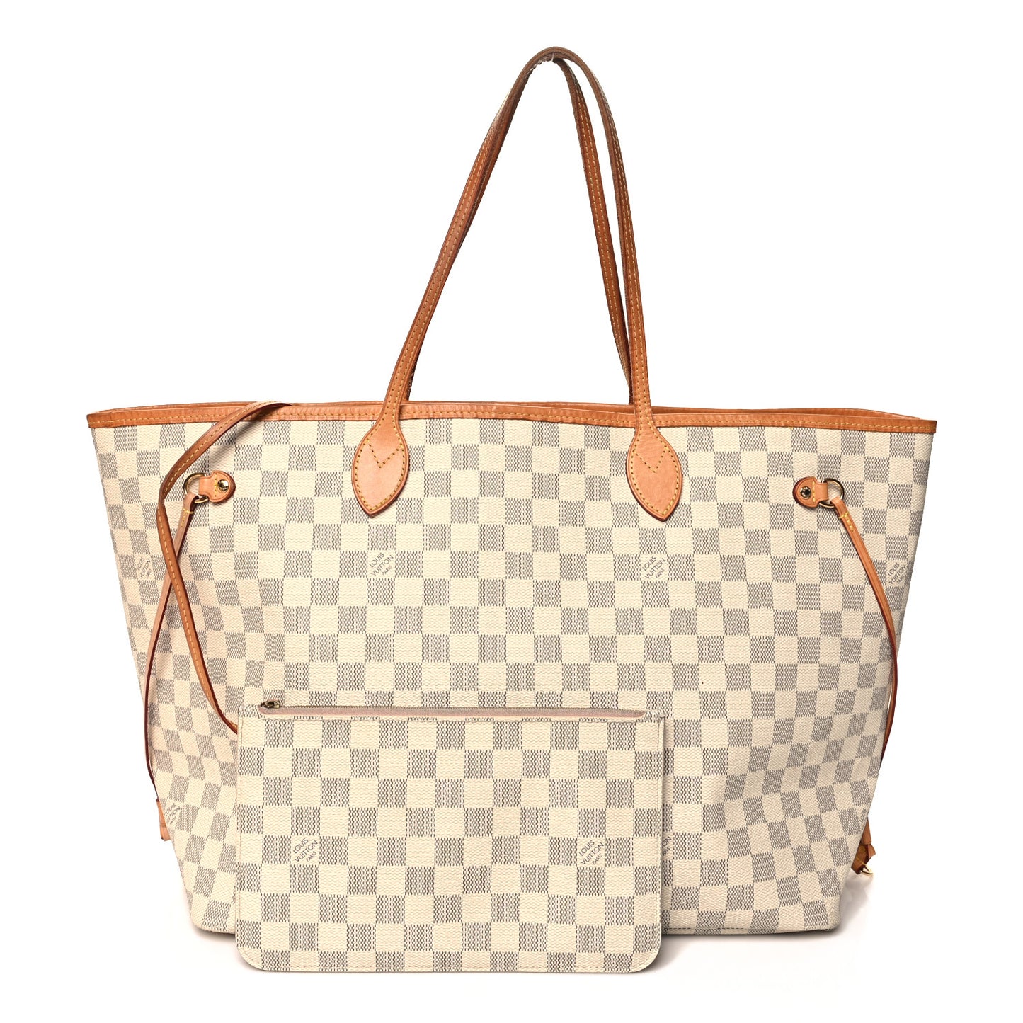 Damier Azur Neo Neverfull GM Rose Ballerine