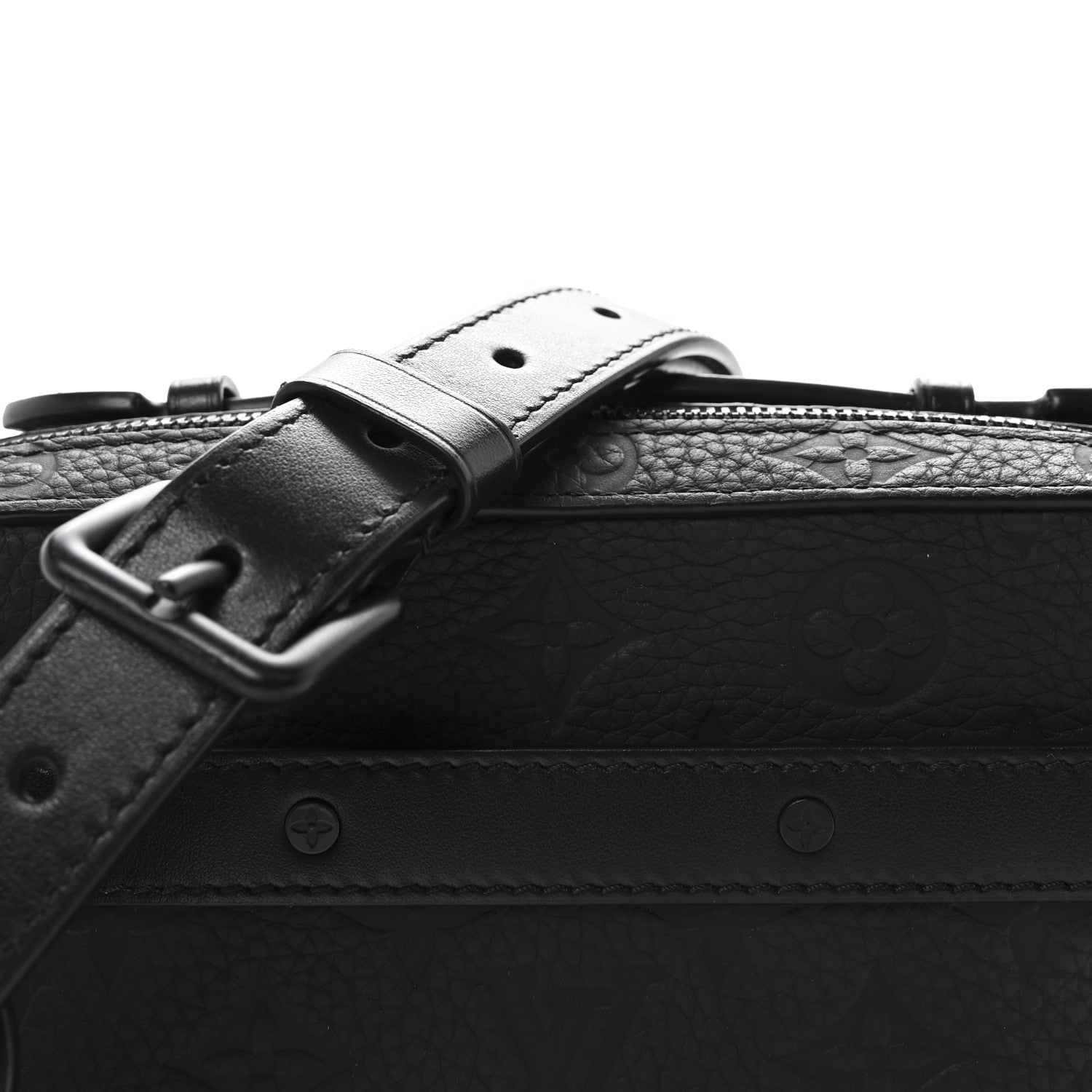 Louis Vuitton Taurillon Monogram Soft Trunk Black 7 of 9