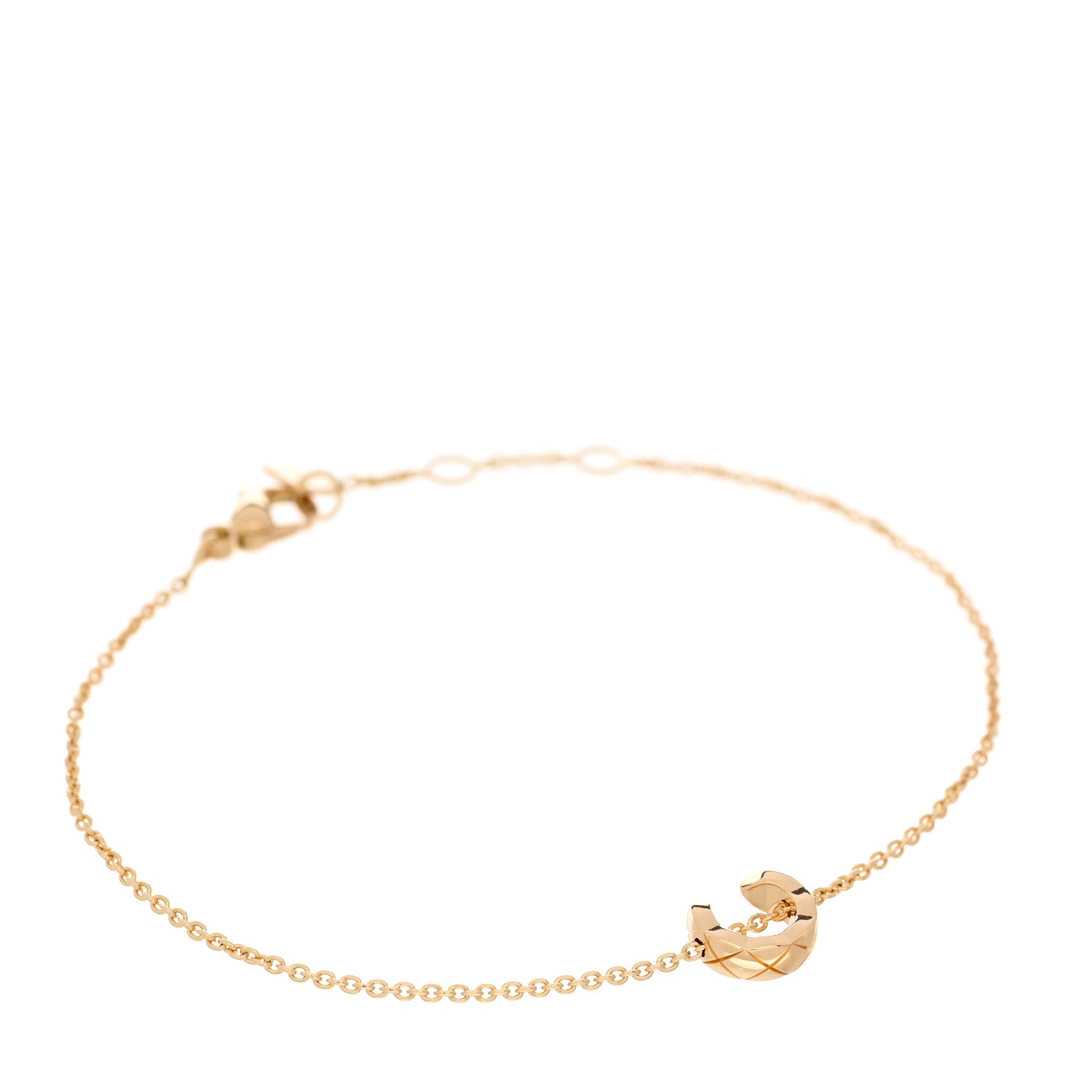 Chanel 18K Yellow Gold Coco Bracelet 1 of 4