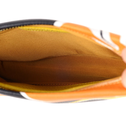 Burberry Prorsum Grained Calfskin Print Pouch Multicolor 5 of 14