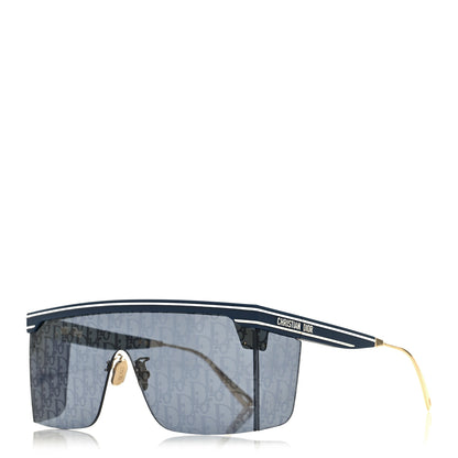 Christian Dior Oblique Diorclub M1U Mask Sunglasses Blue 1 of 8