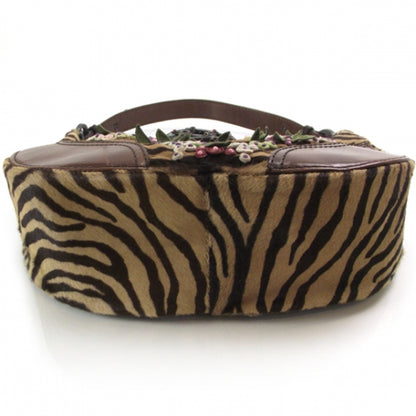 Valentino Garavani Pony Hair Zebra Bag 5 of 7