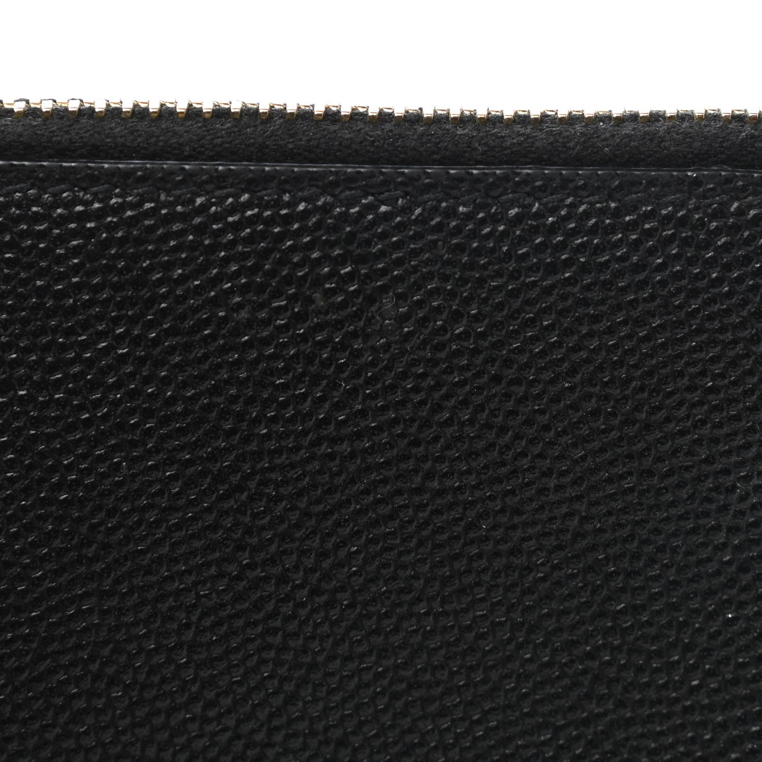 Saint Laurent Grain De Poudre Monogram Bi-Fold Wallet Black 9 of 10