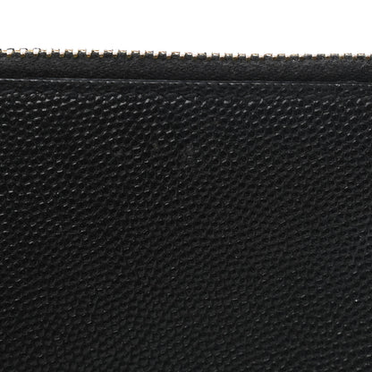 Saint Laurent Grain De Poudre Monogram Bi-Fold Wallet Black 9 of 10