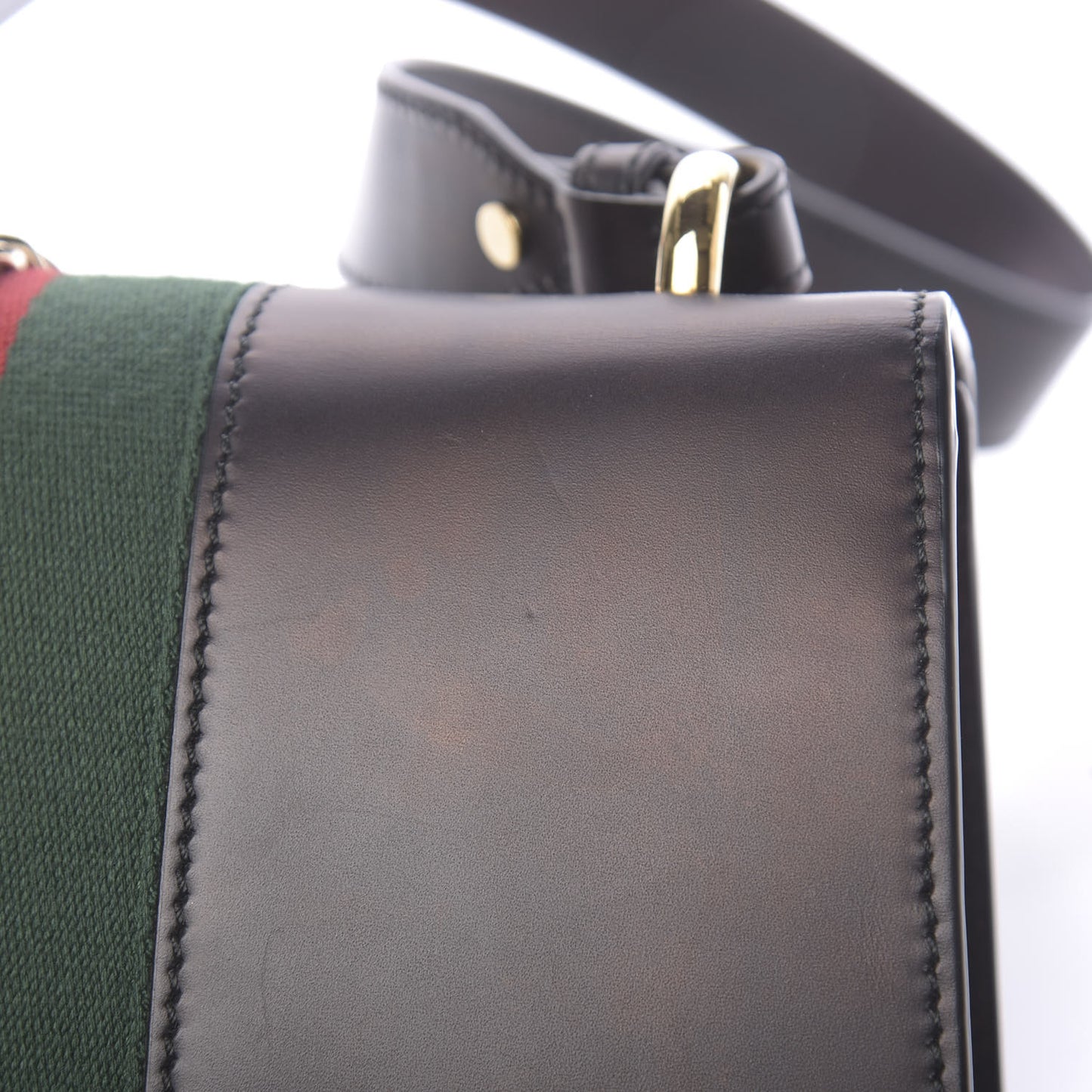 Calfskin Small Sylvie Shoulder Bag Black