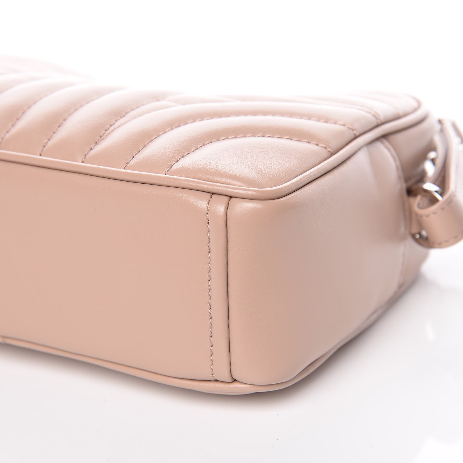 Prada Soft Calfskin Diagramme Crossbody Bag Cipria 6 of 9