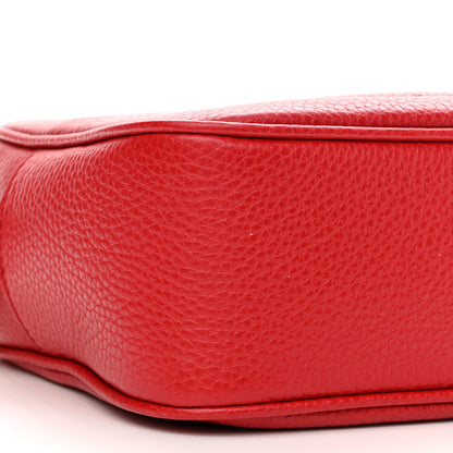 Gucci Pebbled Calfskin Small Soho Disco Bag Tabasco Red 9 of 10