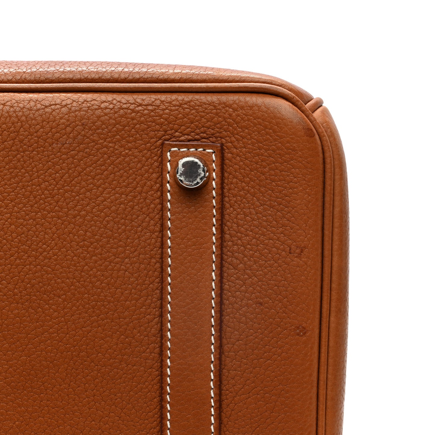 Natural Barenia Faubourg Birkin 35 Fauve