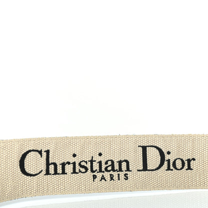 Christian Dior Canvas Embroidered Shoulder Strap Rose Multicolor 4 of 4
