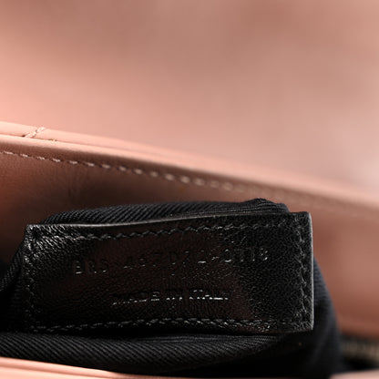 Saint Laurent Calfskin Y Quilted Monogram Toy Loulou Crossbody Bag Tender Pink 7 of 13