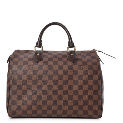 Louis Vuitton Damier Ebene Speedy 30 1 of 7