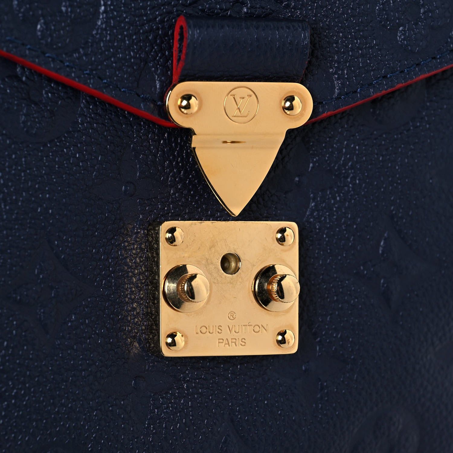 Louis Vuitton Empreinte Pochette Metis Marine Rouge 12 of 14