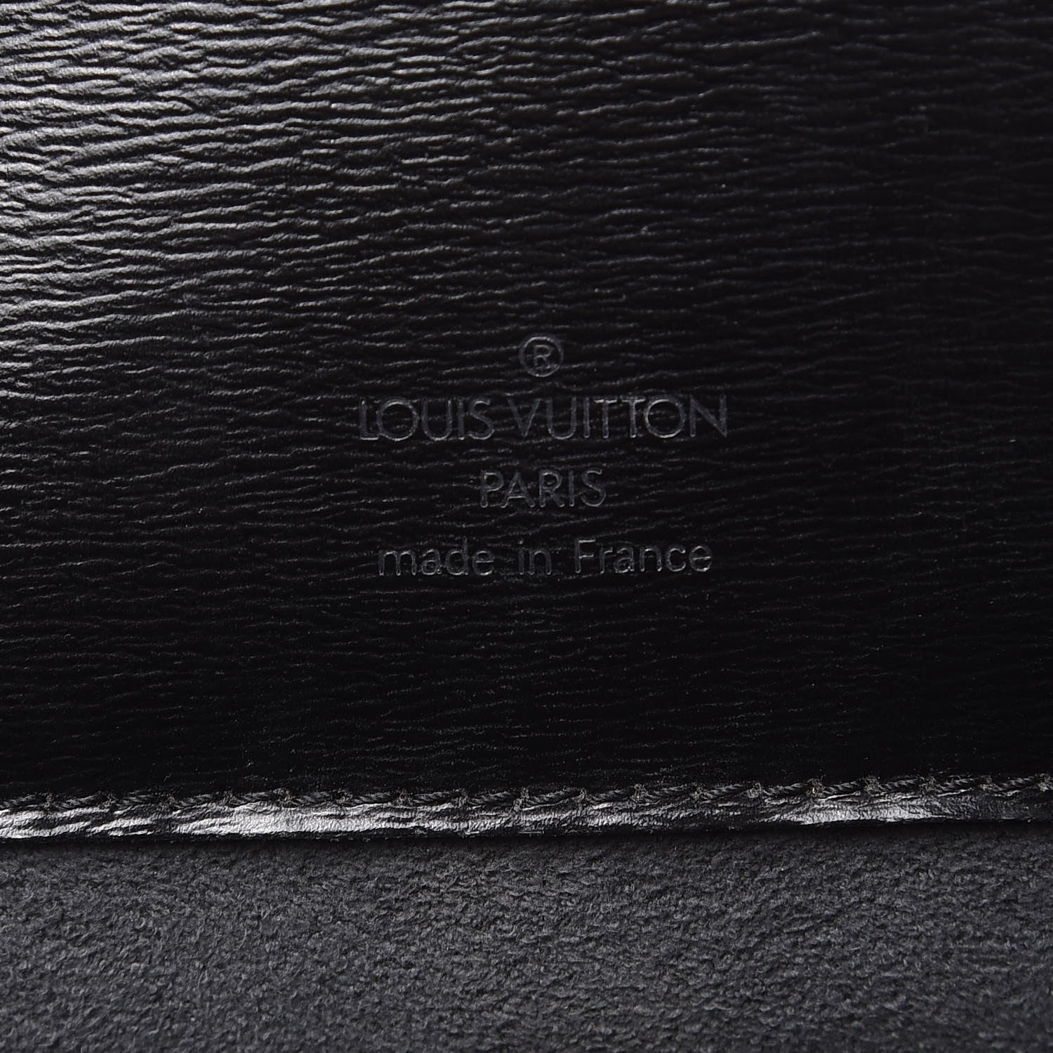 Louis Vuitton Epi Cluny Black 6 of 11
