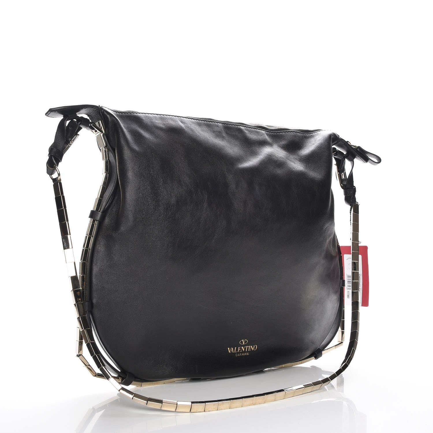 Valentino Garavani Vitello Hobo Black 3 of 8