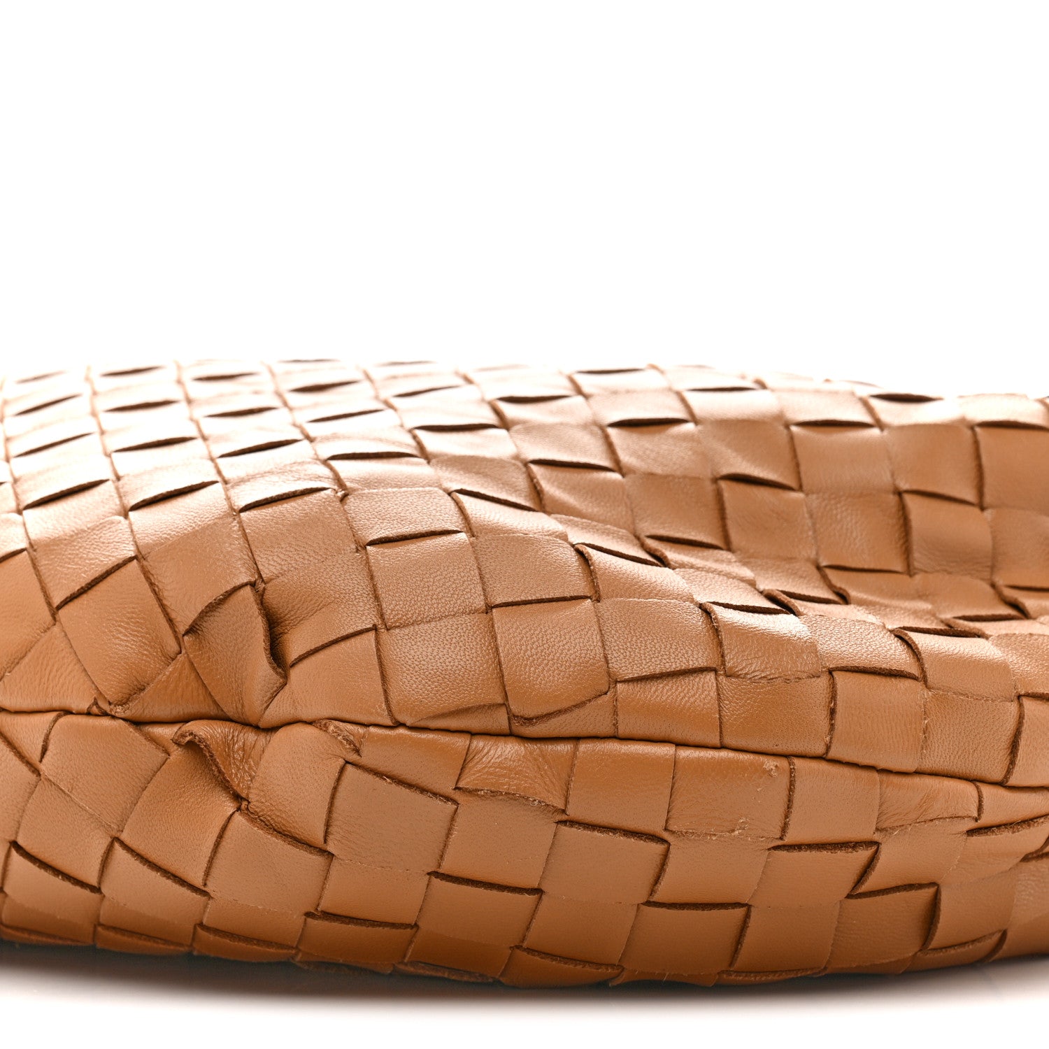 Bottega Veneta Nappa Intrecciato Teen Jodie Hobo Caramel 10 of 12