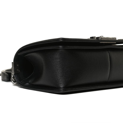 Chanel Caviar Quilted Medium Boy Flap Black 9 of 13