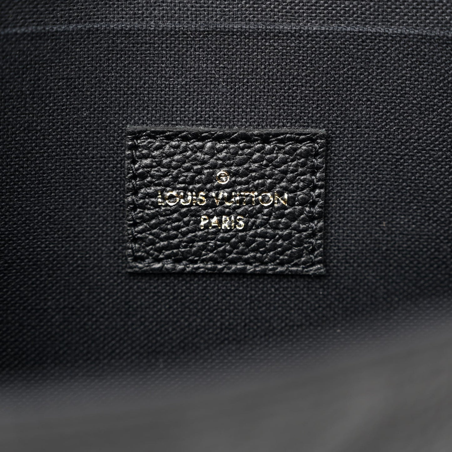 Empreinte Pochette Felicie Chain Wallet Black