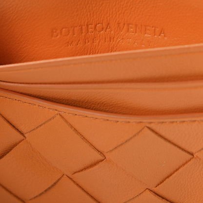 Bottega Veneta Nappa Intrecciato Card Holder Light Orange 7 of 7