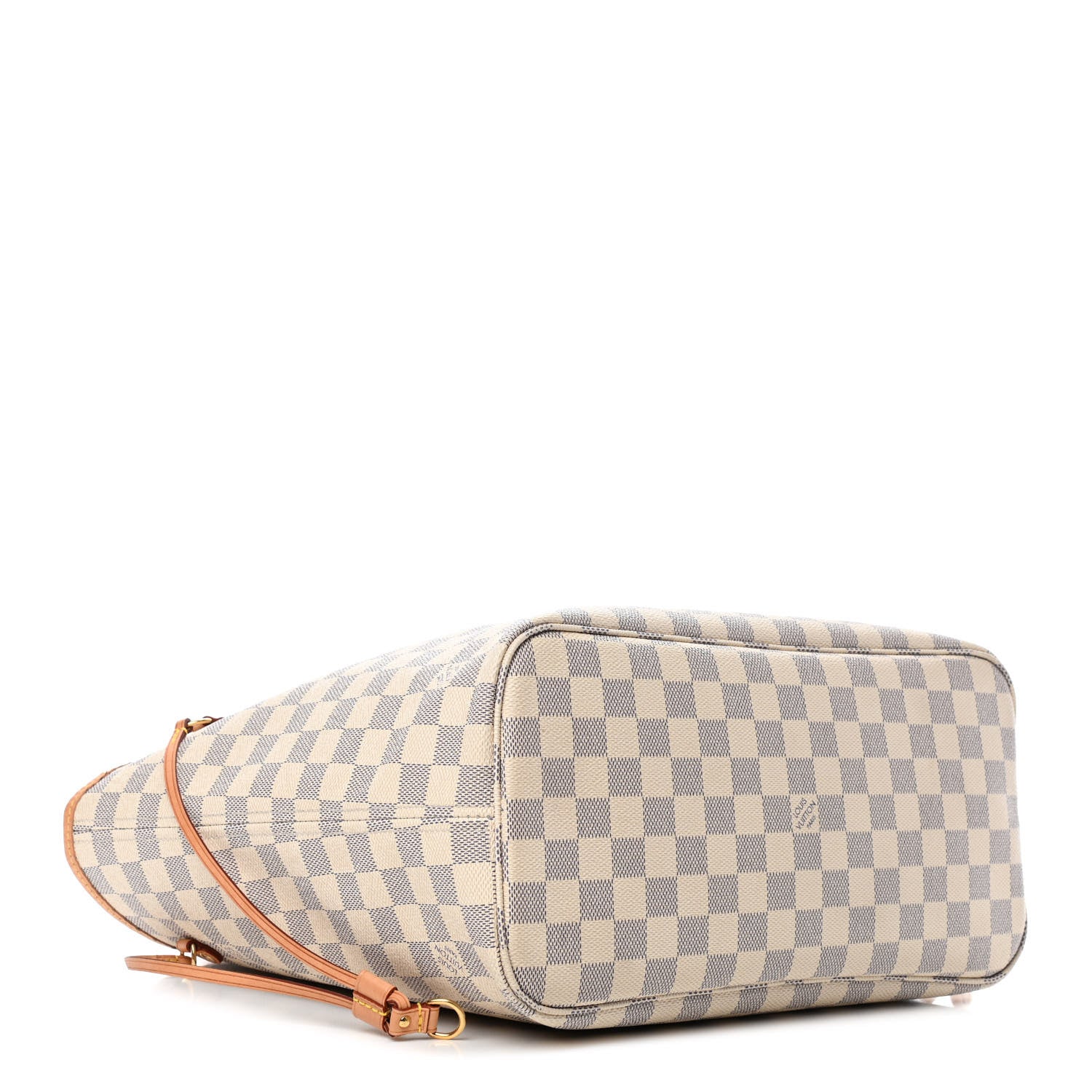 Louis Vuitton Damier Azur Neo Neverfull MM Rose Ballerine 3 of 7