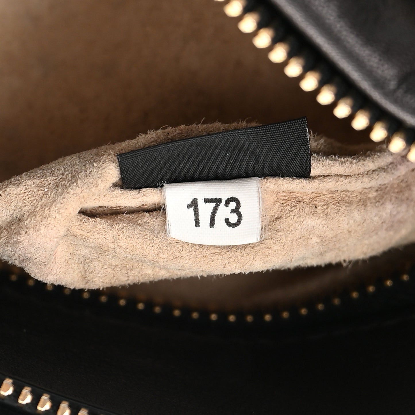 Soft Calf Shopping Satchel Black