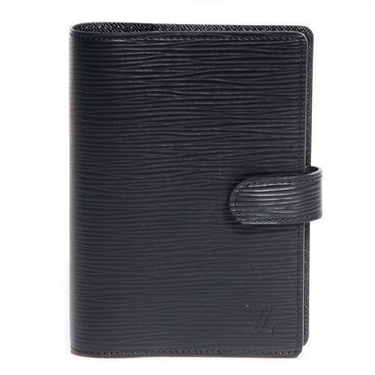 Louis Vuitton Epi Small Ring Agenda Cover Black 1 of 7