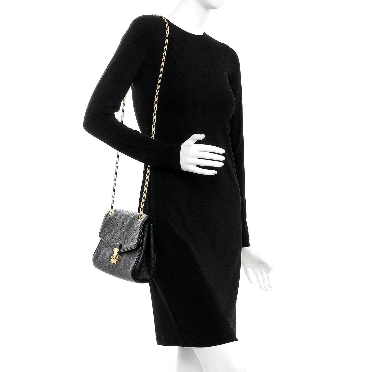 Louis Vuitton Empreinte Saint Germain PM Black 2 of 8